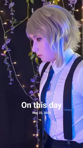 A post by @alycas_cosplay on TikTok caption: #onthisday man, I don't make masterpieces like this anymore. I really need to get back into the swing of things. I fear I peaked in 2023 #bungoustraydogs #ginakutagawa #atsushi 