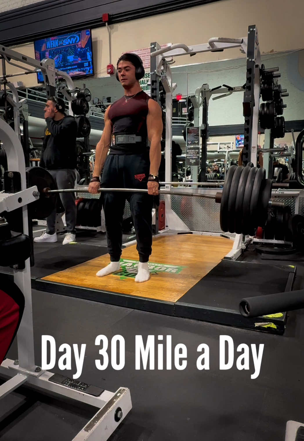 A post by @nicogains on TikTok caption: Day 30 of Mile a Day #consistancy #mileaday #runningera 