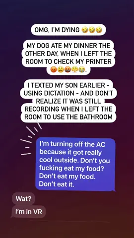 A post by @andrewsbowen on TikTok caption: I’m still dying 🤣🤣🤣 #texting #textfails #mansbestfriend🐶 #sons #dictationfail #funnytiktok 