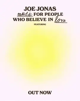 A post by @iamfrankiejonas on TikTok caption: So excited and grateful to be apart of @joejonas new album with the song Velvet Sunshine. So proud of him and this amazing project. STREAM #musicforpeoplewhobelieveinlove NOW!!!