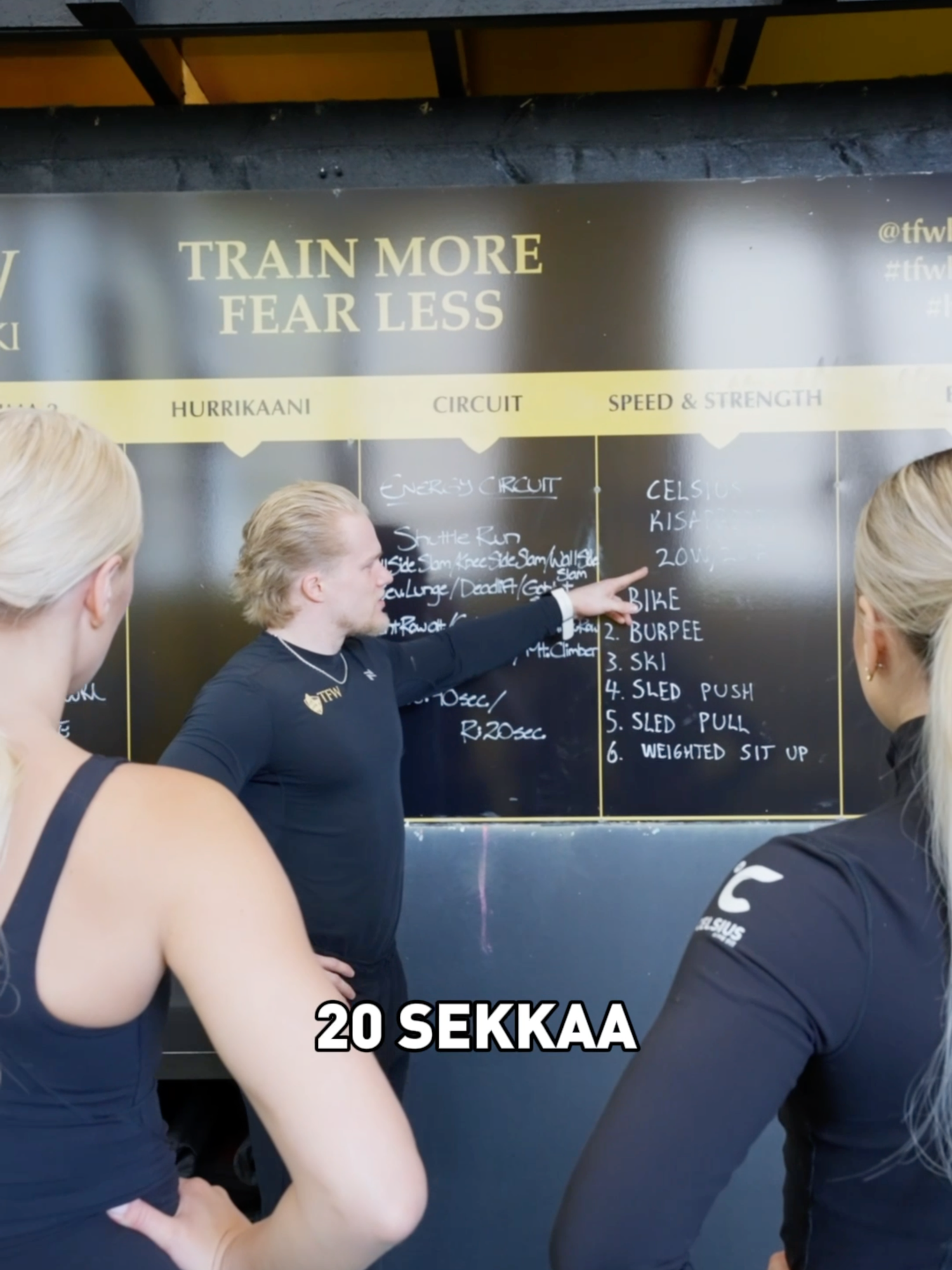 A post by @celsiussuomi on TikTok caption: 7.6. mennään – onks tääl muita jotka on osallistumassa TFWH Warrior Team Cuppiin? 🔥 #celsiussuomi #CELSIUSLiveFit #essentialenergy @taralehtonen @liftwithlotta
