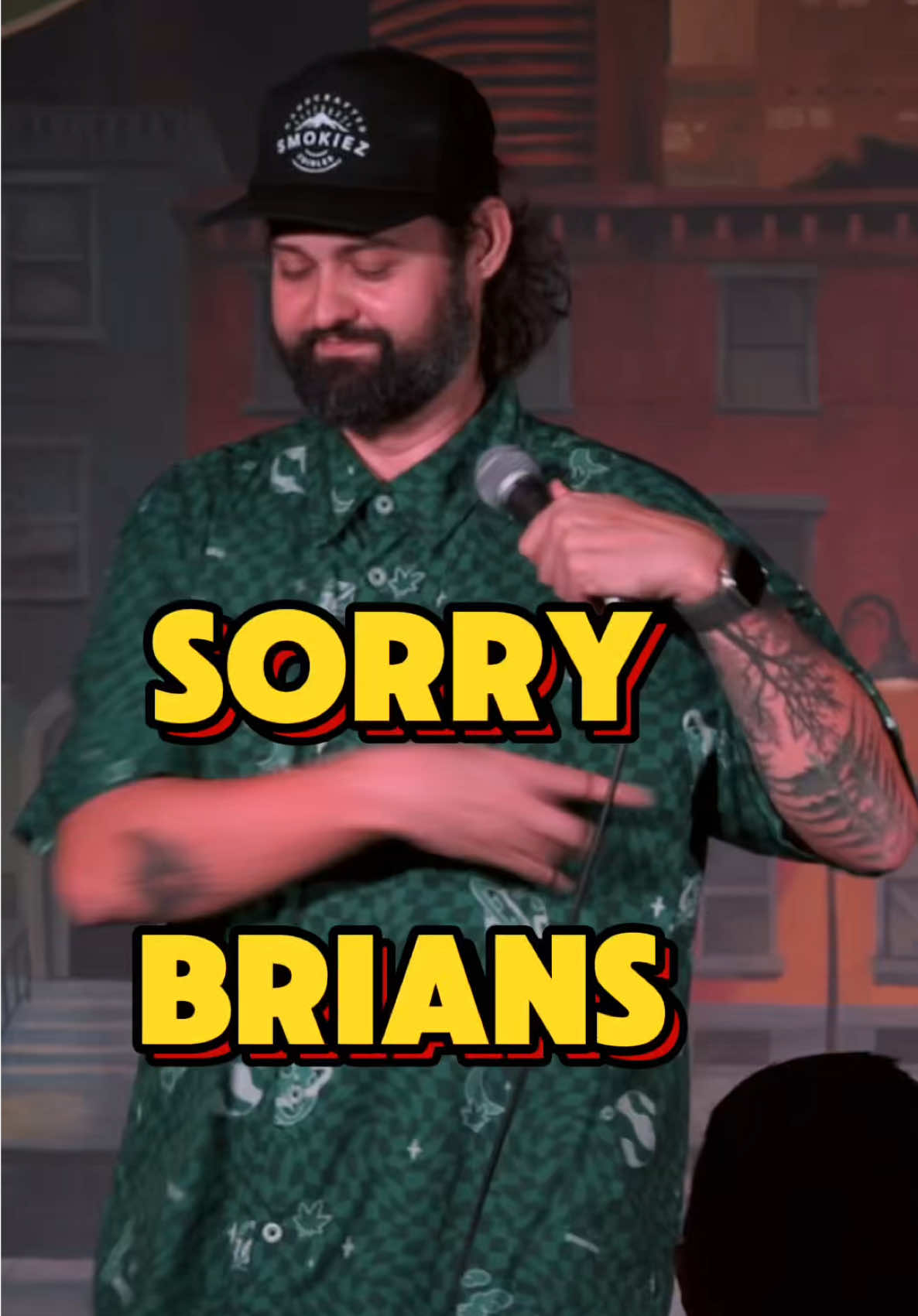 A post by @captainautismcomedy on TikTok caption: Saved his life when I could have ended it and he needed to know it 🤣🤣 Sorry Brians!!! 🤣🤣 #standupcomedy #brian #bryan #inmemoriam #rip #choker #bestcomedy #hero #CapCut 