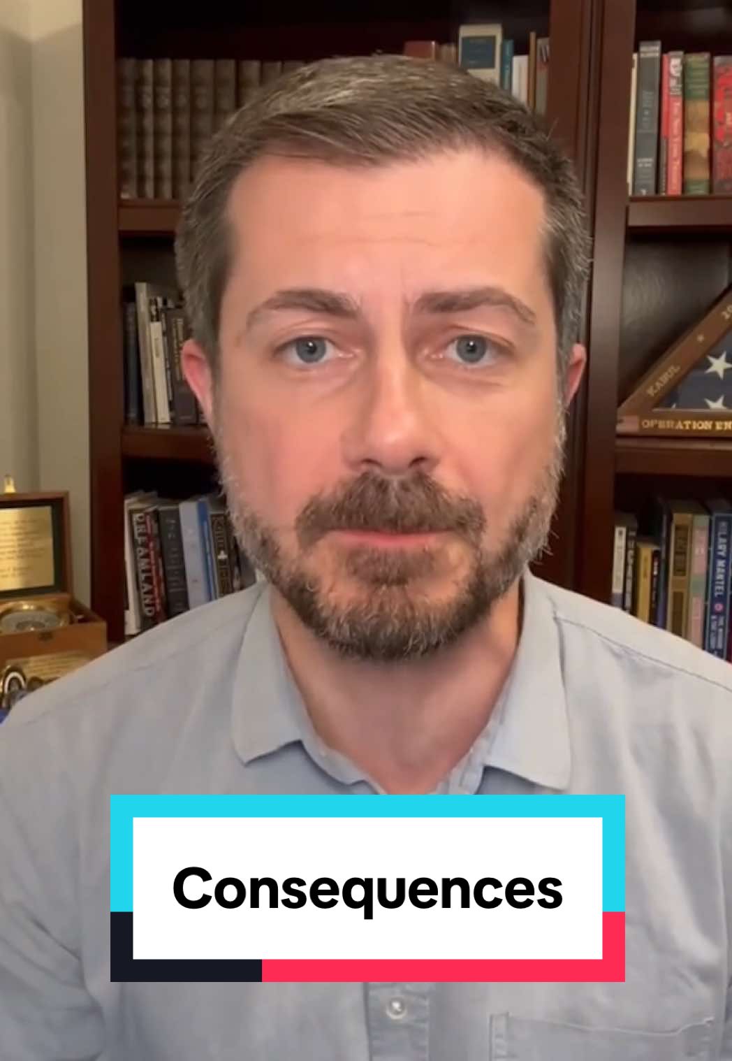 A post by @petebuttigieg on TikTok caption: Replying to @That Seems Fine 