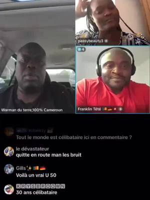 A post by @warmanduterreterre on TikTok caption: #tiktoklive #doualacameroun🇨🇲 #237🇨🇲 