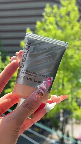 A post by @sheglam on TikTok caption: Consider this a glow up in a bottle 🌟 ID:73762165 #makeup #SmoothSkin #SkinSmoothing #MakeUpTips #SHEGLAMSkinTint #SHEGLAM #SHEGLAMFoundation