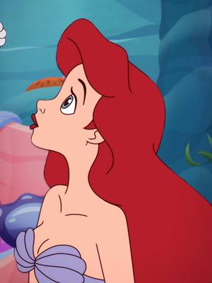 A post by @disney on TikTok caption: You want sisters? Ariel's got plenty. But she also has clever solutions galore! 🫧🐚