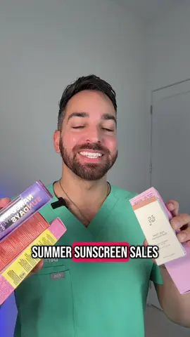 A post by @dermdoctor on TikTok caption: Summer Sunscreen DEALS! #sunscreen #spf #dermatologist  #tiktokshopcreatorpicks #creatorpickssuncare #ttsbeautybesties #tiktokshopmemorialday 