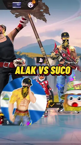 A post by @soysuco on TikTok caption: ALAS Versus SUCO en free fire😱!! @⁵⁰⁵ＡＬＡＫㅤ 🇳🇮 