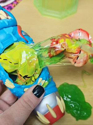 A post by @asmrplayroom on TikTok caption: Dissecting Experiment 626 during its larval stage  #asmr #treasurex #alien #dissection 