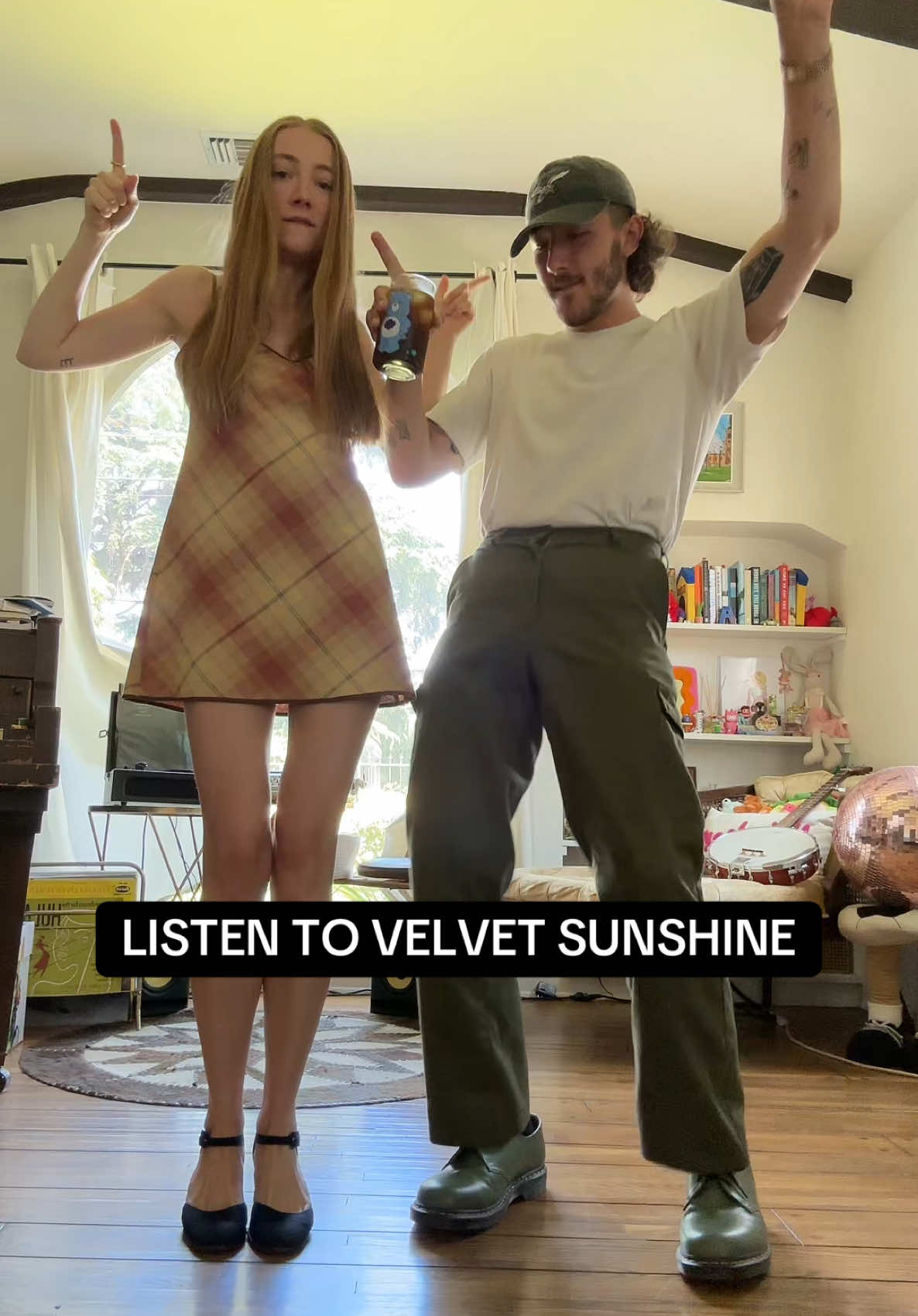 A post by @iamfrankiejonas on TikTok caption: Stream velvet sunshine by @joejonas (featuring nepotism)