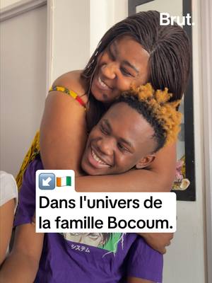 A post by @brutafrique on TikTok caption: 🇨🇮 "Ma famille, c’est ma vie." Eux, c’est la @famillebocoum_, de véritables stars sur TikTok. Avec spontanéité et beaucoup d'humour, ils partagent leur quotidien avec leurs abonnés. Pour Brut, notre journaliste Christiane (@pleinedevie) a passé une journée avec eux.