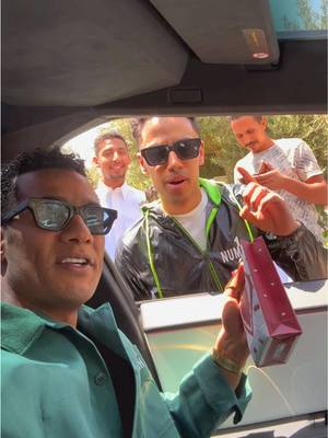 A post by @mohamedramadanws on TikTok caption: وانا خارج من صلاة الجمعة النهاردة في نيو جيزة كنت ناسي ان عيد ميلادي النهاردة بس جمهوري مش ناسي ربنا يخليكم وانتم احلى هدية من ربنا ليا
