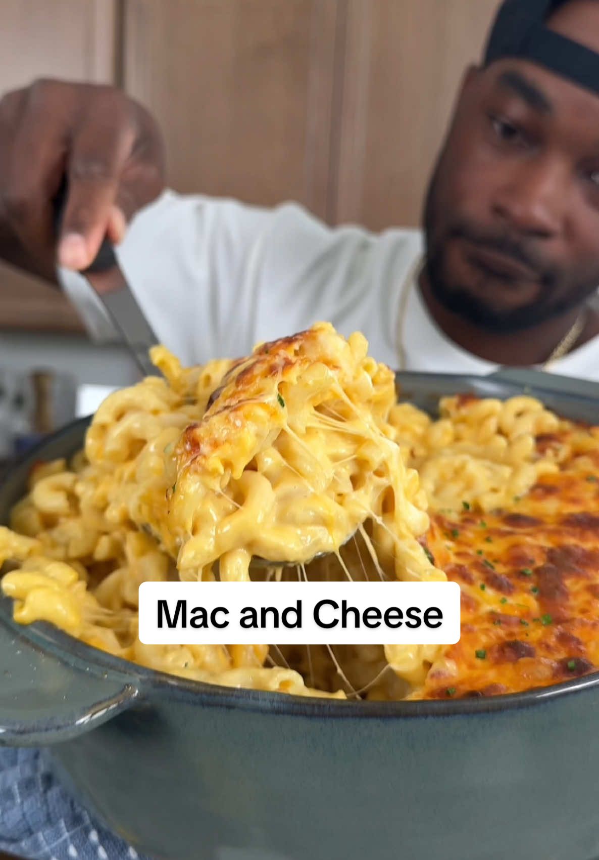 A post by @onestopchop on TikTok caption: Mac and Cheese done the right way! If you like a roux instead…. OK #macandcheese #sides #bbq #onestopchop 