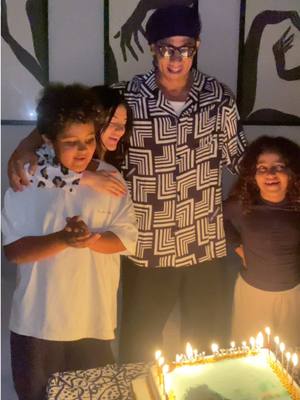 A post by @mohamedramadanws on TikTok caption: The best moment of my birthday was being surrounded by my kids, my loved ones who always remind me of what’s important, and of course, my dear wife, who was recording the video you’re watching now  الحمد لله ❤️🙏🏽 #محمد_رمضان #mr1 #mohamedramadan #ثقه_في_الله_نجاح 