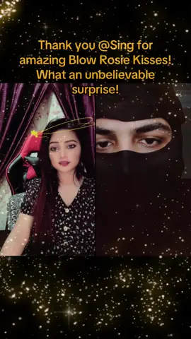 A post by @janujenny6 on TikTok caption: Thank you Sing for amazing Blow Rosie Kisses! What an unbelievable surprise!@Sing #tiktoklive #livehighlights #livegift #fullofbeans #blowrosiekisses 