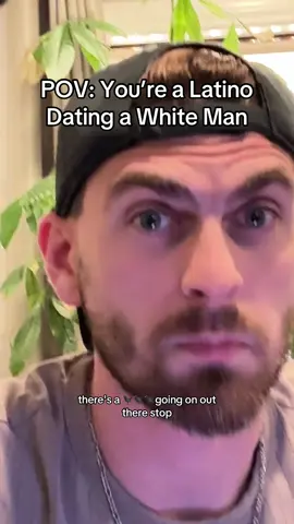 A post by @whenericmetseb on TikTok caption: My boyfriend says the craziest things, does anyone else have a crazy white boyfriend or is it just my boyfriend?! @Sebastian 🦀 @Eric Flick 🤴🏻 #fyp #fypシ゚viral #couplecomedy #latino #relationship #lgbt🌈 #lgbt🏳️‍🌈 #couple #boyfriend #relatable 