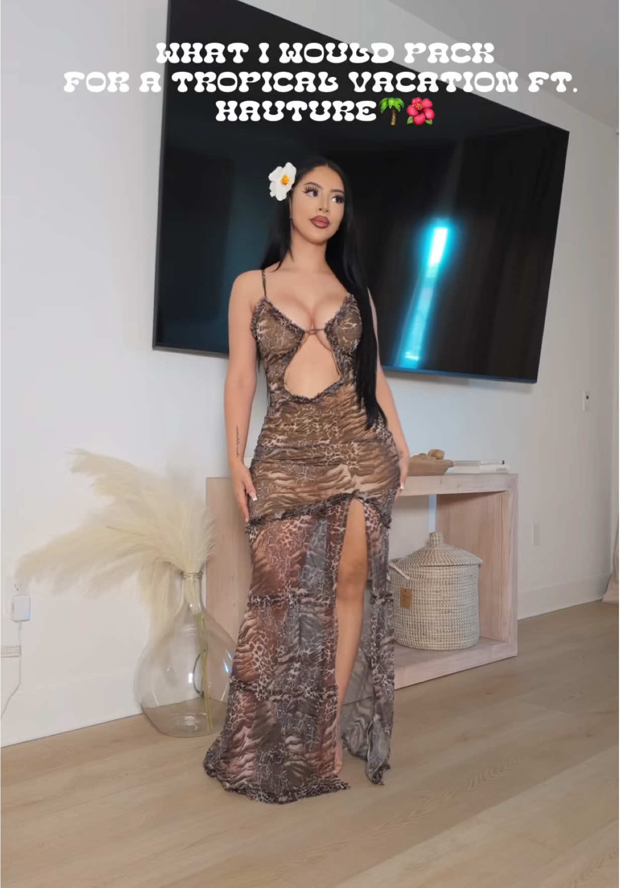A post by @alondradessyyy on TikTok caption: vacation outfit inspo for the baddies 💋🌴 Search HAUTURE on @SHEINUS to shop trendy vacay looks! Use my code ‘ALOTRENDS’ for 15% off! @SHEIN #SHEINtrends #VacayTrends #SHEINVacayFits #SHEINpartner 