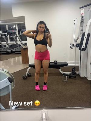 A post by @kalyssatrevon on TikTok caption: #gymprincess 🩷  Go hit up @Splashwarningapparel for your set ladies 🙂‍↕️