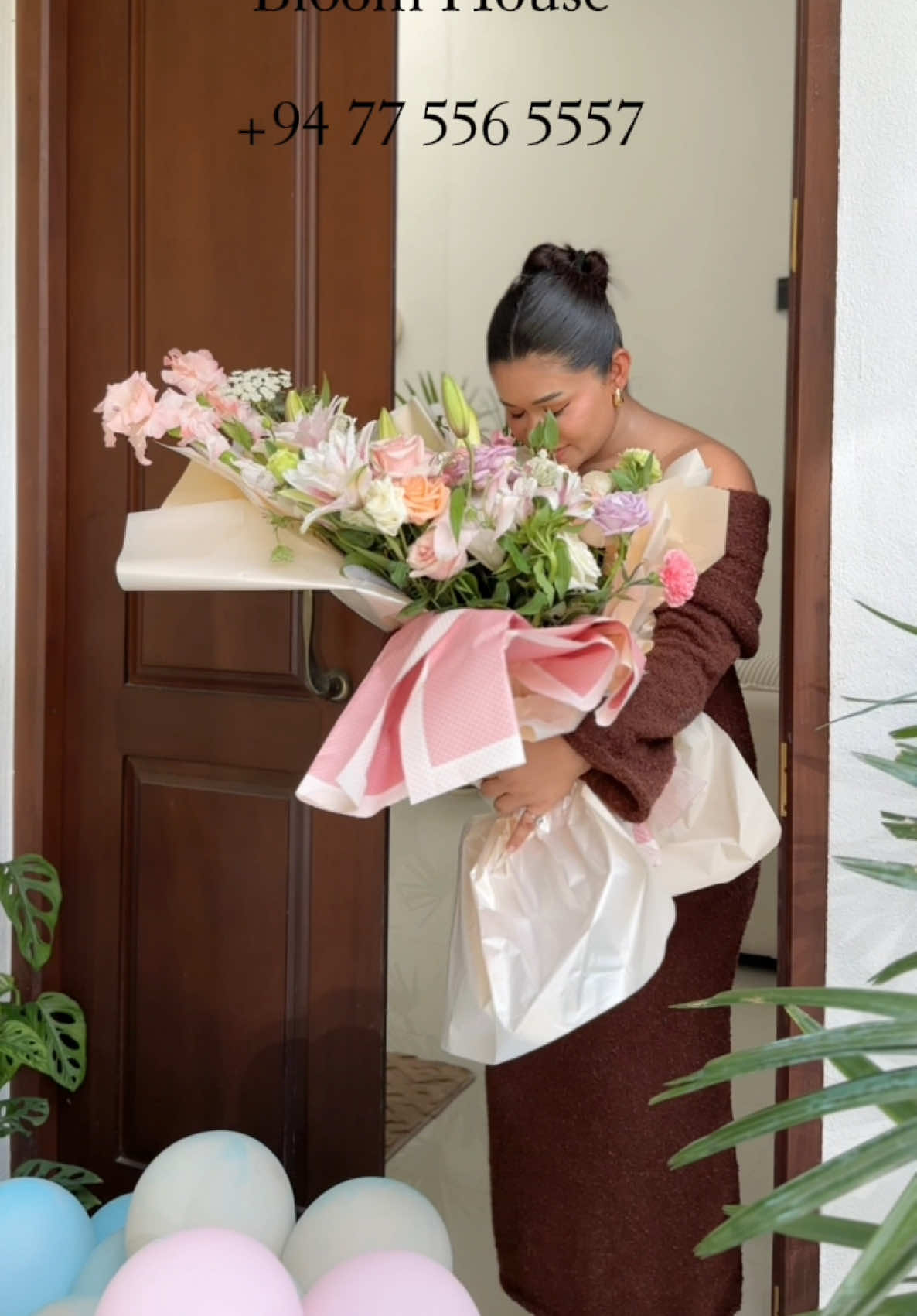 A post by @harshyuofficial on TikTok caption: 🥰😍🌷2 weeks before delivery  @U N i Q  @Bloom house  #babynest #cotmobile #babylove #babytiktok #love #flowers #fypシviralvideoforyouii #fyp #srilankangirl #fyplanka #whattowatch #trendingnow #vlogs #minivlog #DayInMyLife 