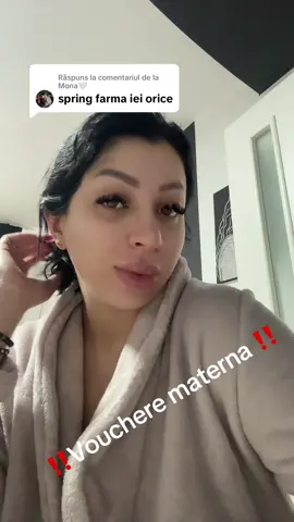 A post by @beliciudianaelena on TikTok caption: Ca răspuns pentru @Mona🤍 #foryou #voucherematerna 