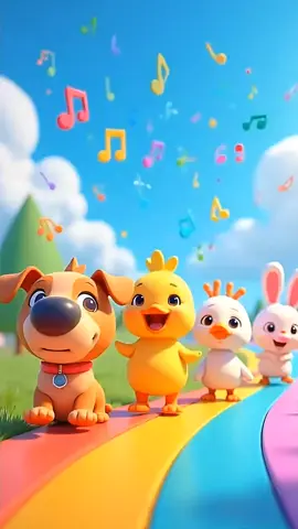 A post by @cuentosinfantiles2207 on TikTok caption: Veo Veo happy song and cute animals dance #kids #veoveo #kidssong #baby #cancionesinfantiles #veoveochallenge #cartoon #animals #elefante #cartoon #fyp #foryour #forkids 