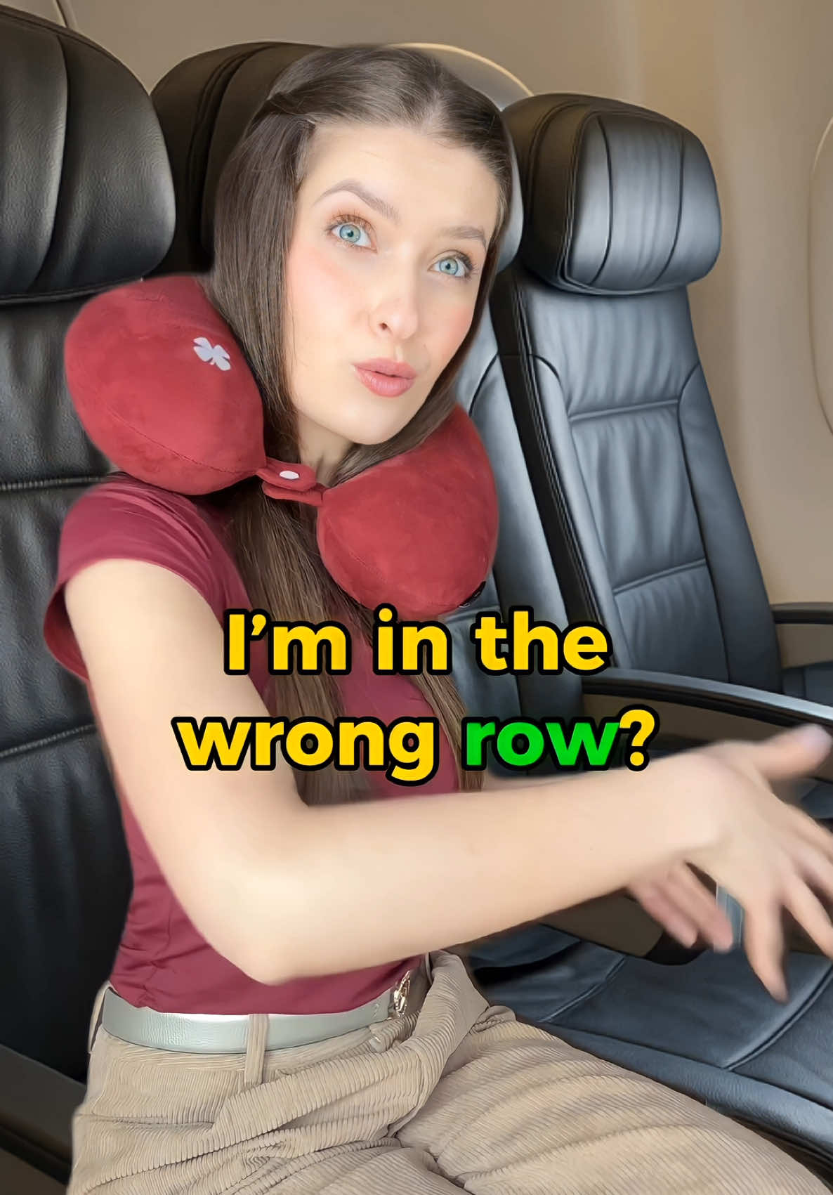A post by @englishbygiovana on TikTok caption: Confusions on the plane ✈️ 