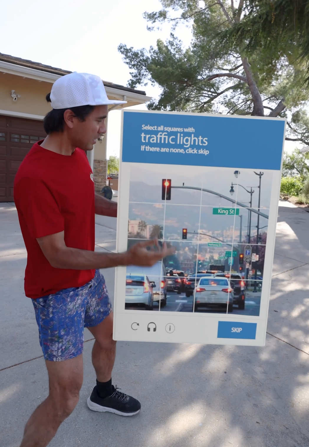 A post by @zachking on TikTok caption: What happens when you can’t complete the CAPTCHA @bart_johnson 