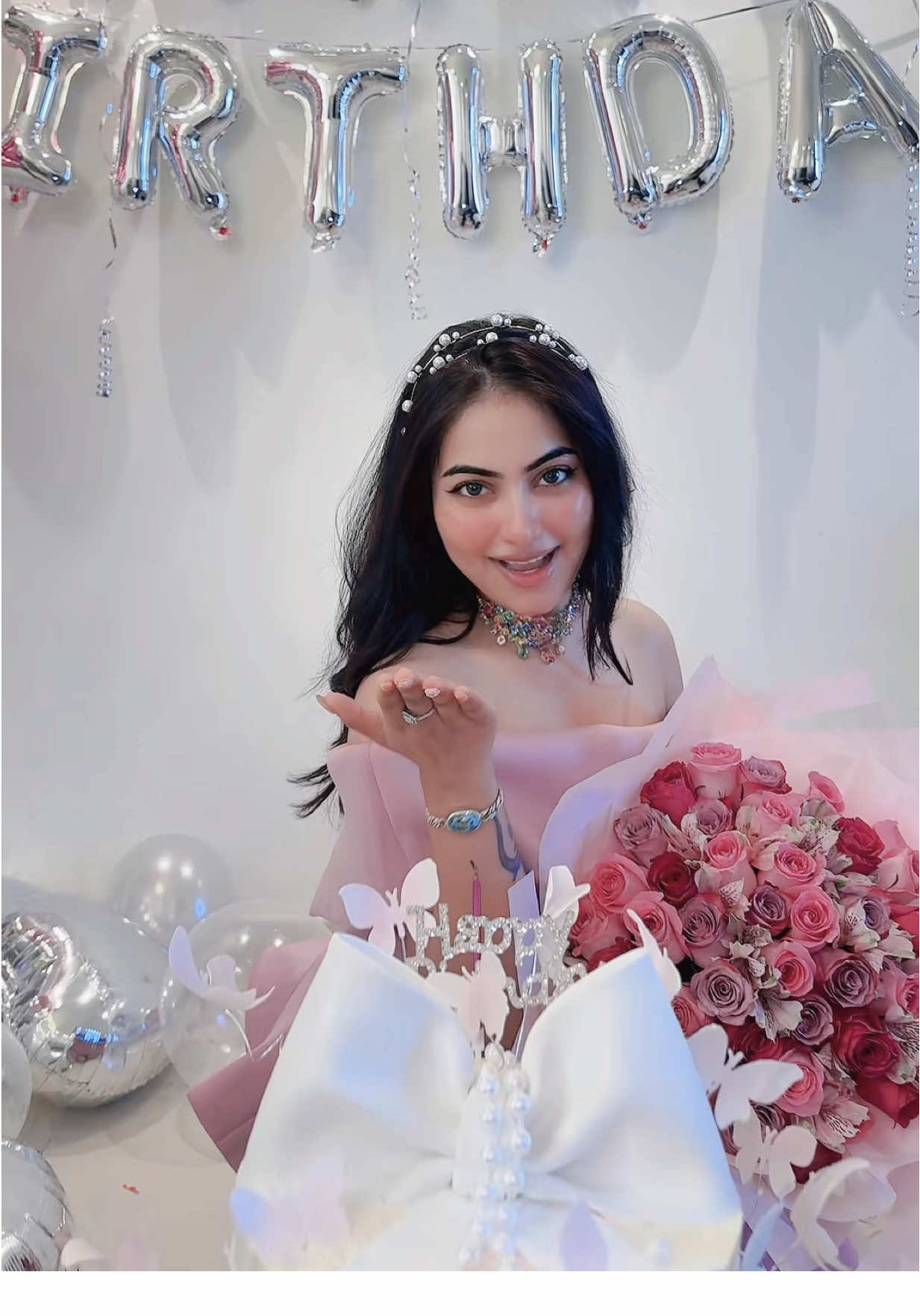 A post by @indian_girl_ria on TikTok caption: Another year of awesome me! 💕💐 #indiangirlria #viral #foryou 