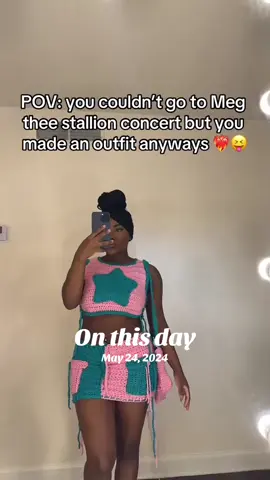 A post by @miathecrocheter on TikTok caption: #onthisday 