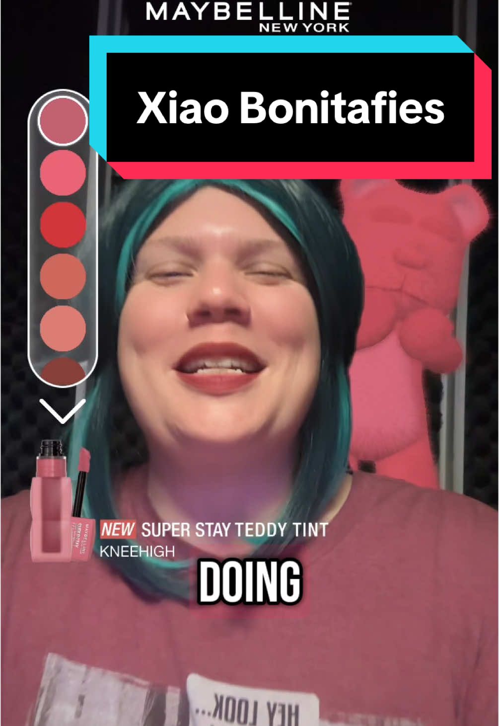 A post by @lailaberzinsvoice on TikTok caption: Evil #bonita ing! #xiao #xiaova . . . . #funwithfilters #filters #games #gummybear #bear #makeup #anime #genshin #GenshinImpact #genshintok #saturday #genshinfyp #videogames 
