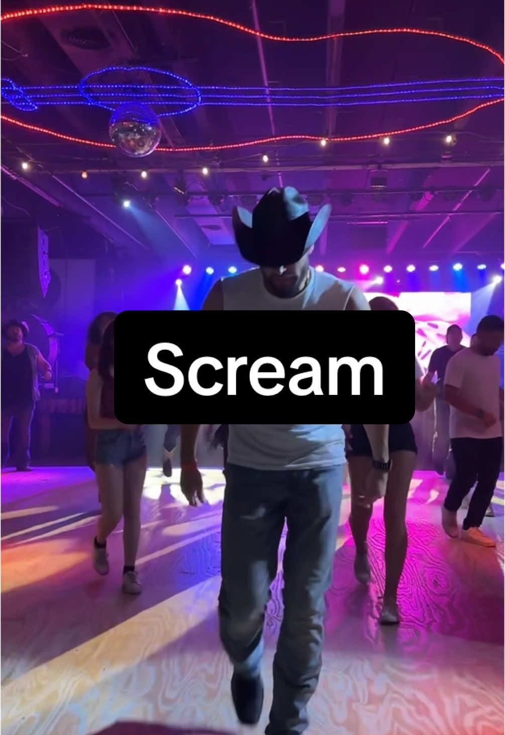 A post by @urbancowboylinedancing on TikTok caption: Scream line dance #nashville #urbancowboylinedancing #linedancing #cowboy 