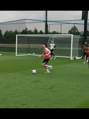 A post by @liverpoolfc on TikTok caption: For the last time in 24/25, go behind-the-scenes at the AXA Training Centre as the champions prepare for the final game of the season 🏆🔜 #LiverpoolFC #LFC