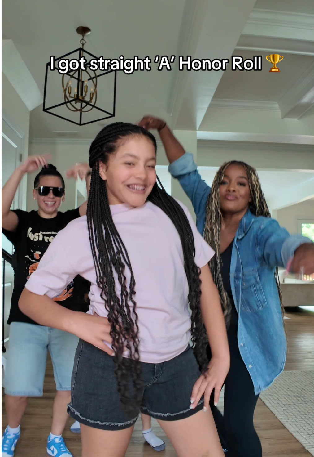A post by @team2moms on TikTok caption: Straight ‘A’ Honor Roll! 🏆 #summerbreak #trend #trending 