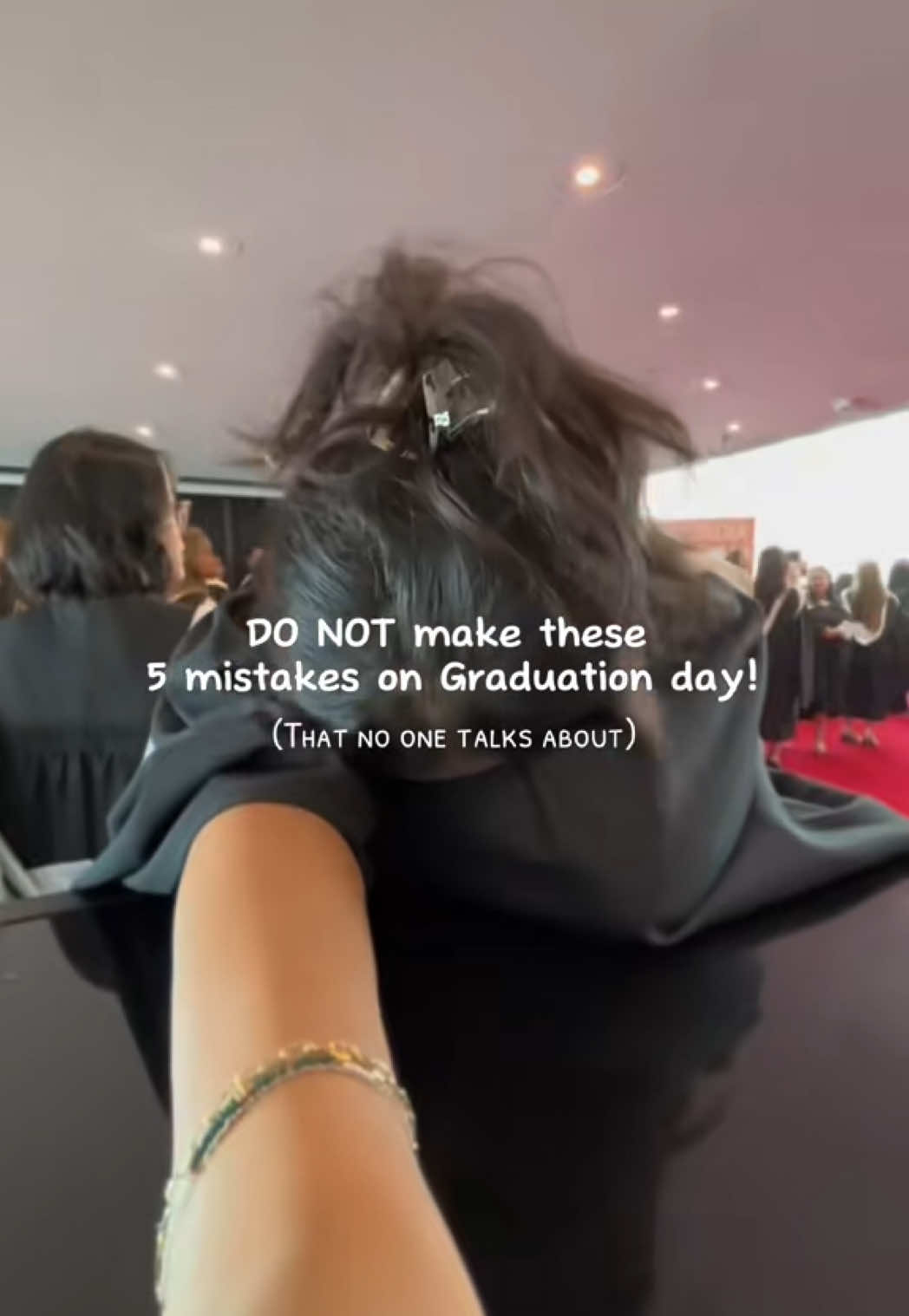A post by @itsangelicageorges on TikTok caption: (I graduated last year) but GRADS! Save this for graduation day! #graduation #grads 