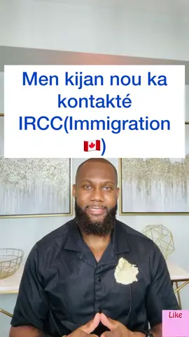 A post by @steevekgabriel on TikTok caption: Men kijan nou ka kontakte Immigration🇨🇦. https://skg.enloja.ca #canada #immigration 