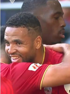 A post by @sevillafc on TikTok caption: 🤓🇲🇦 Youssef vs Villarreal ❤️‍🔥 #DeportesEnTikTok #SevillaFC #tiktokfootballacademy 