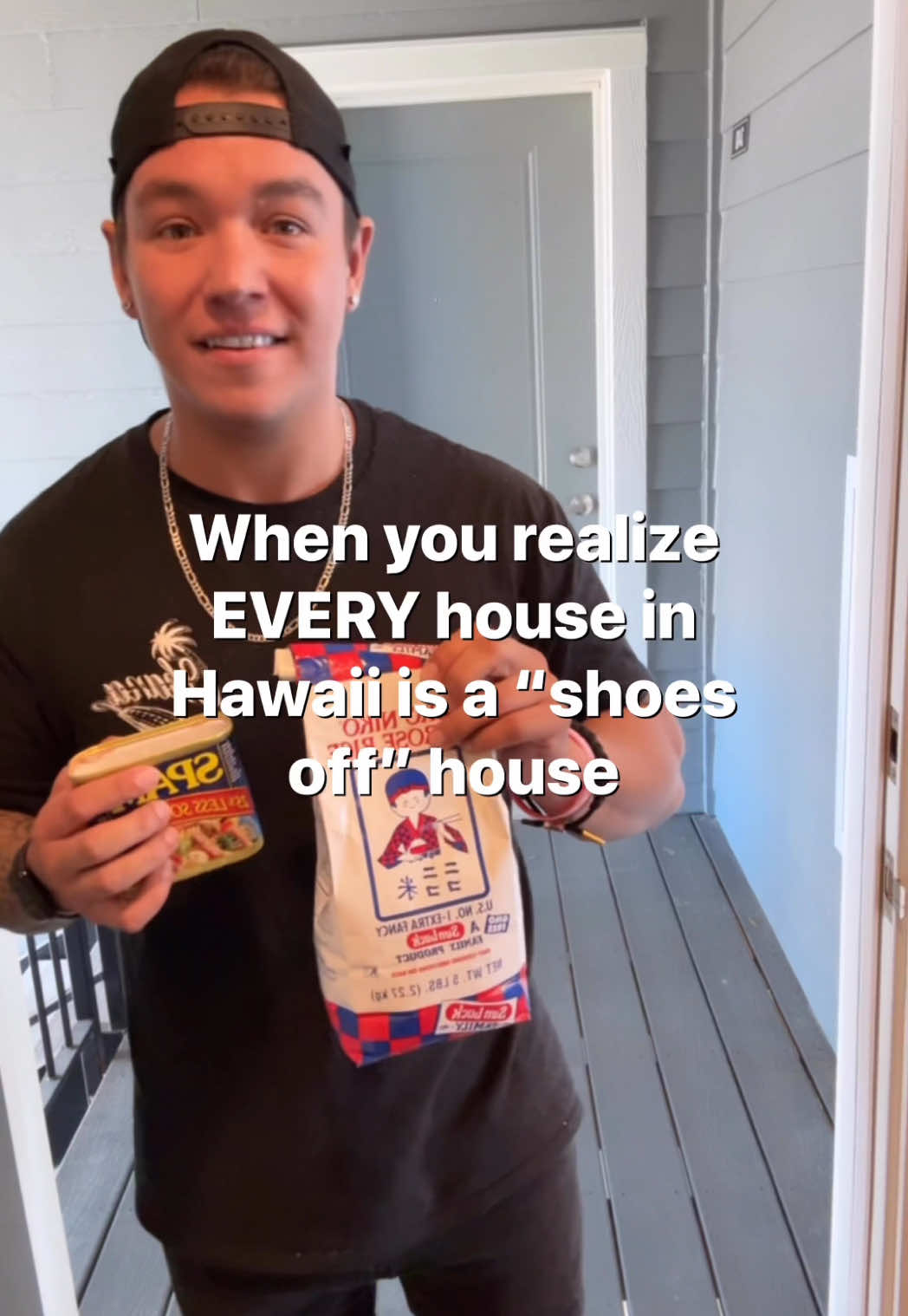 A post by @jonnytsunami808 on TikTok caption: Gotta stick to the slippahs 🩴