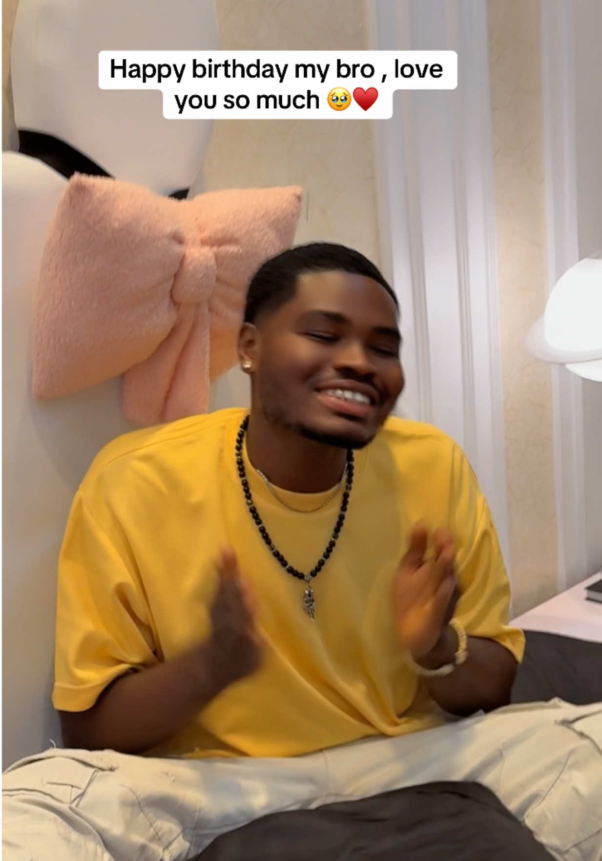 A post by @crispdal on TikTok caption: May God continue to bless and uplift you everyday, thanks for being a great friend and brother, long life and prosperity my broooo 😍🥹. @𝑽𝑶𝑳𝑻𝑨𝑮𝑬 ⚡️ #crispdal #happybirthday 