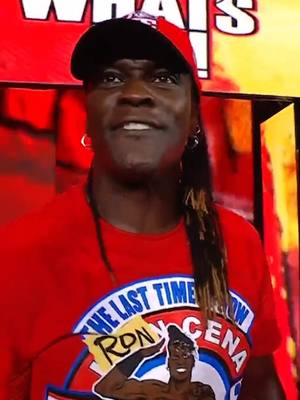 A post by @wwe on TikTok caption: We’re seeing double!! 😂 #SNME #WWE #RTruth #JohnCena 