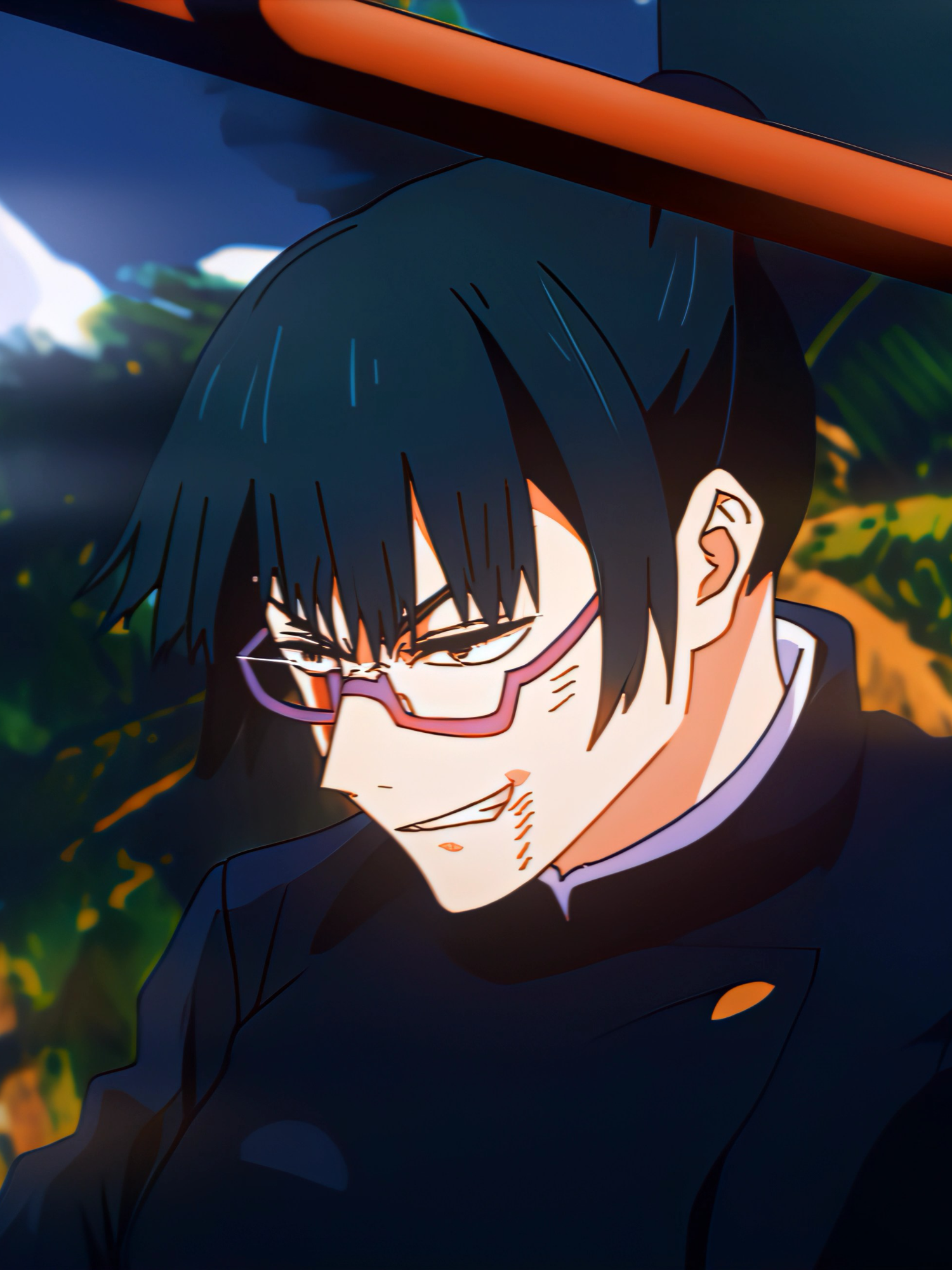 A post by @akuma_sof on TikTok caption: #makizenin #maki #jjk #anime