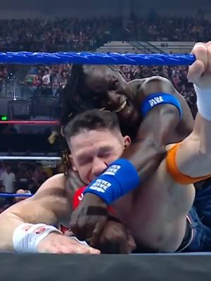 A post by @wwe on TikTok caption: Mastered the art of being @johncena 😮‍💨 #WWE #JohnCena #RTruth