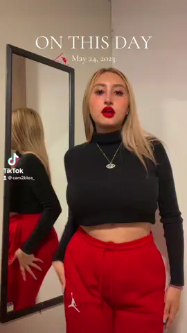 A post by @cam2blea_ on TikTok caption: #onthisday estaba en mi peak y no lo sabía 😩❤️