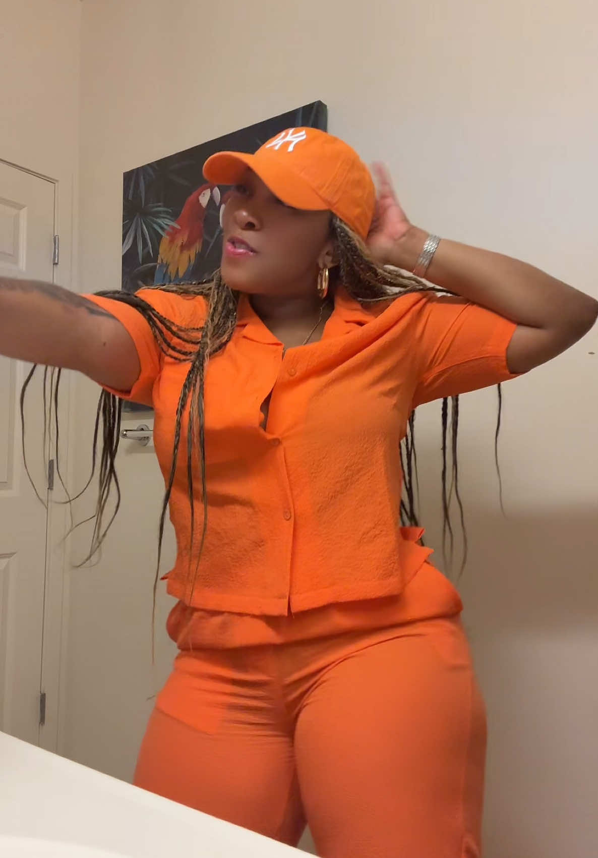 A post by @yorellamichelle on TikTok caption: He said straight from the country work hard for the money 💪🏾💕 #ayeee  #kinggeorge #goodvibes #music #fyp #foryou @Kinggeorge803 #❤️ 