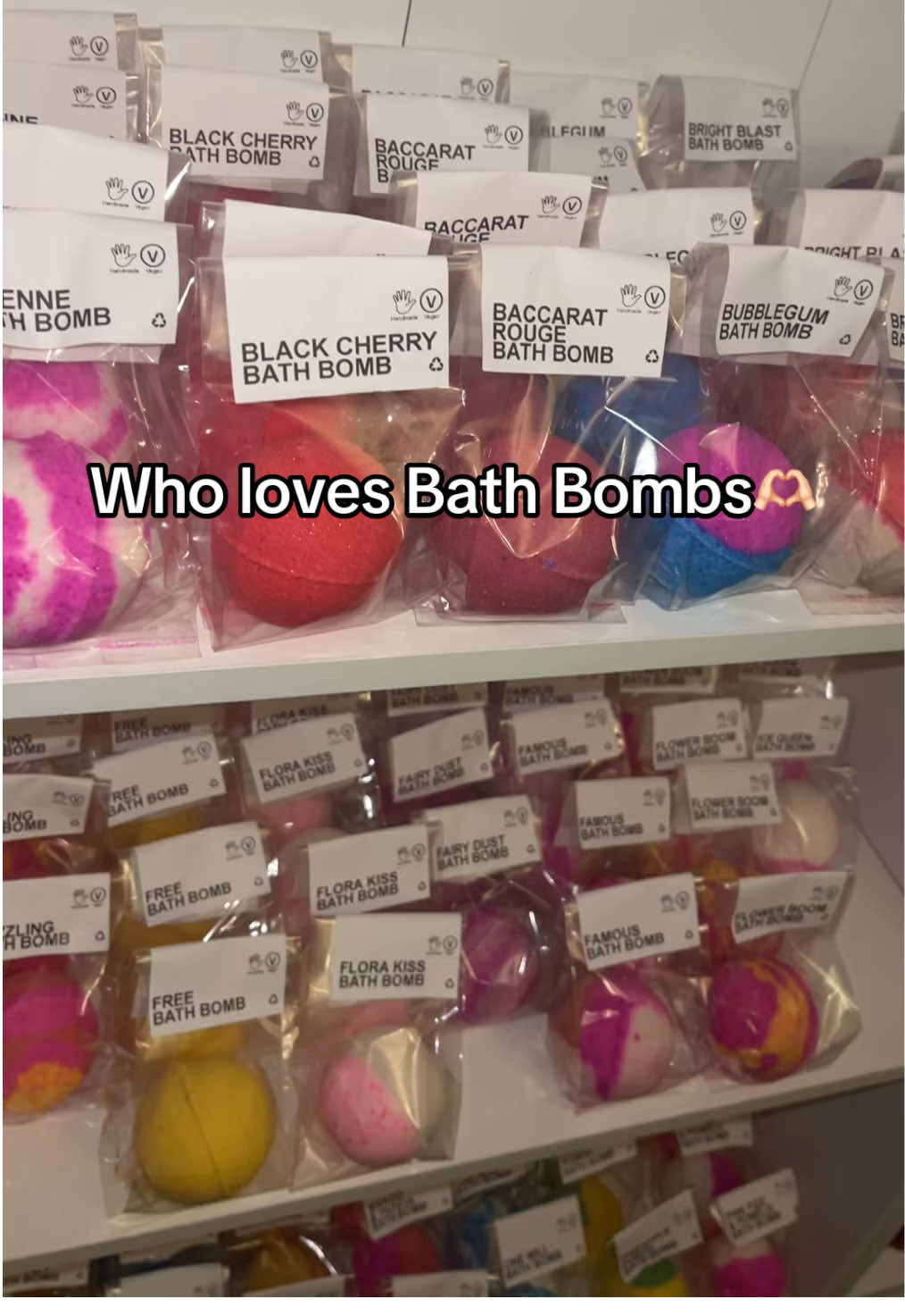 A post by @carlysscents on TikTok caption: Bath Bombs are on my tiktok shop❤️ #bathbombsoftiktok #bathbomb #bathtime #tiktokmaddmebuyit 
