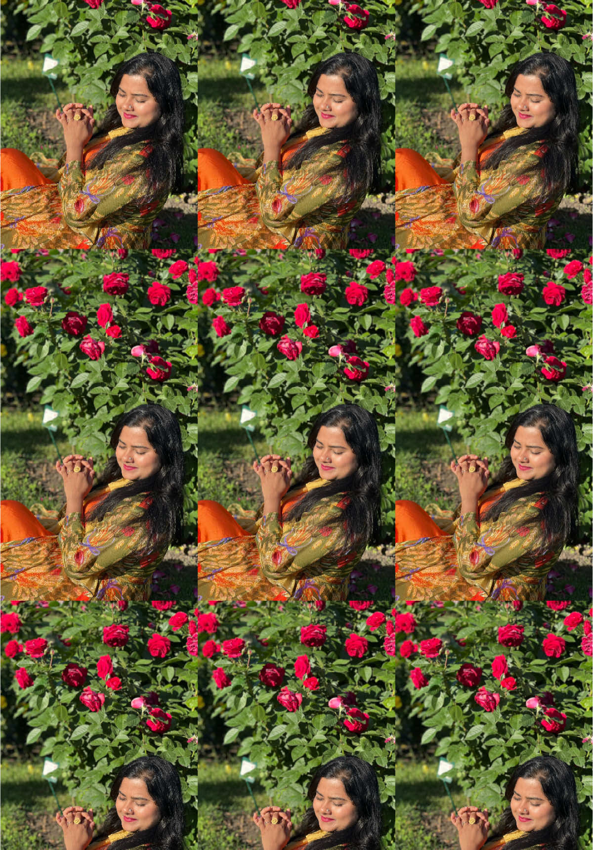 A post by @farihamitu20 on TikTok caption: #farihamitu #foryou #summer #flowers 