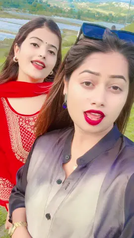 A post by @nivayadav88backup on TikTok caption: 😁 #foryou #nivayadav88 #villagers #parentslove @Sanvi Bhagat❤️ 
