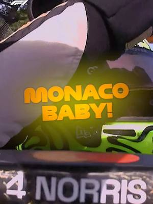 A post by @f1 on TikTok caption: MONACO BABYYYY 💪 #F1 #formula1 #monacogp #landonorris #mclaren #motorsport #sports 