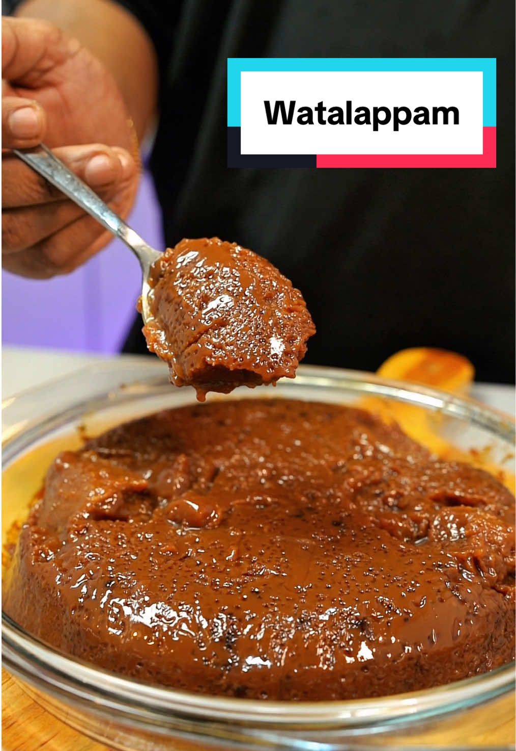 A post by @dinux_kitchen on TikTok caption: Real Watalappam Recipe 😍 #whattocook #wheretoeat #tiktokvlog #dinuxkitchen 