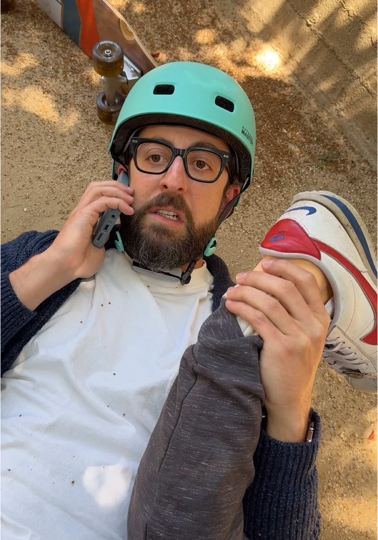 A post by @realadamrose on TikTok caption: sure, i can’t wait… #ambulance #react 
