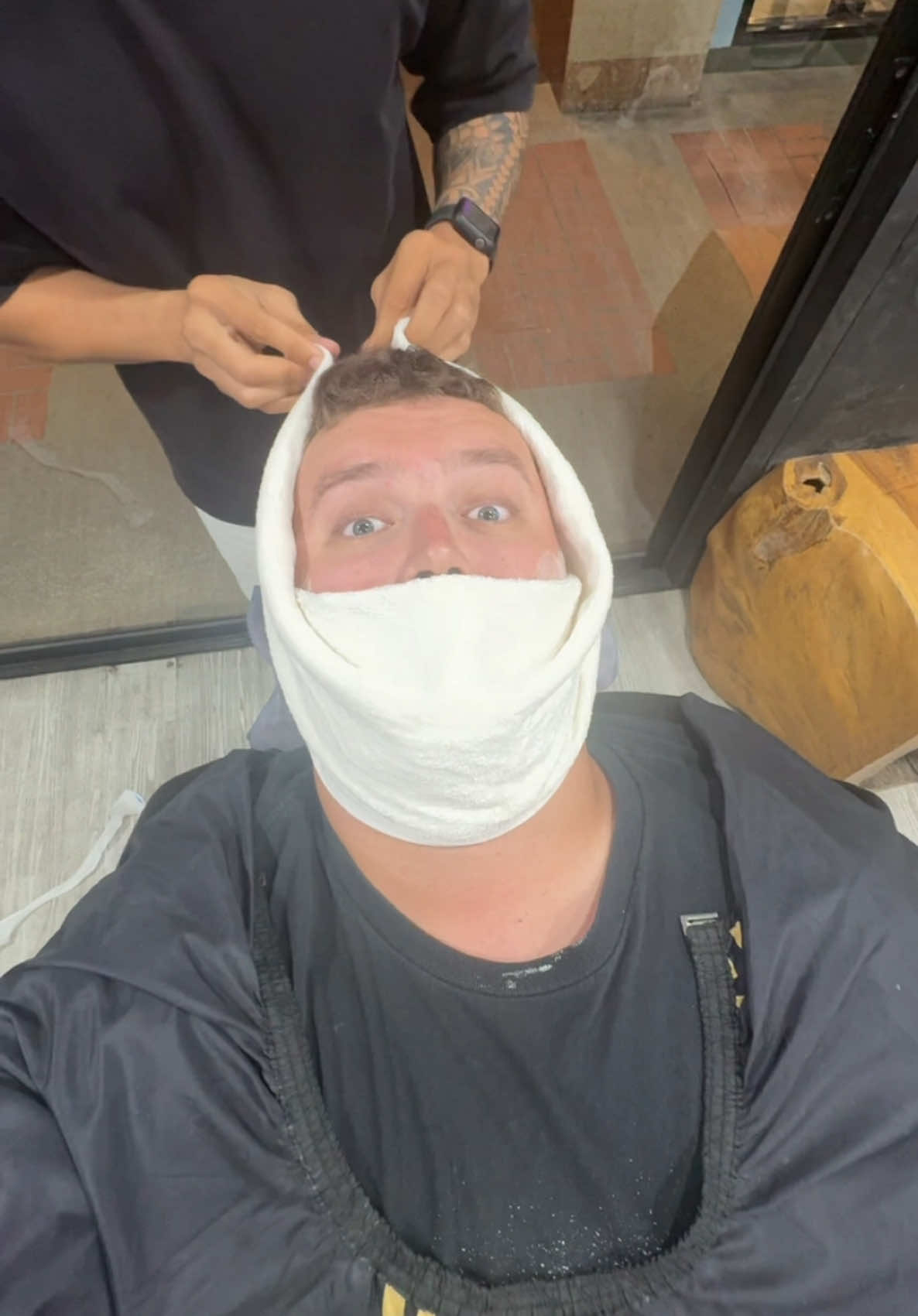 A post by @marshallexler on TikTok caption: Short back and papi #bigpapi #fyp 